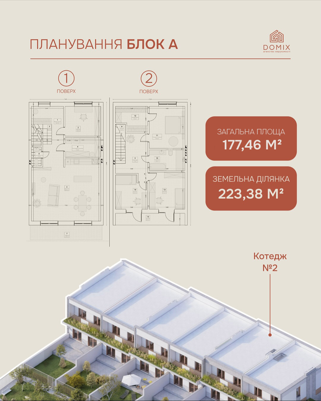 Котедж 177.46 м²