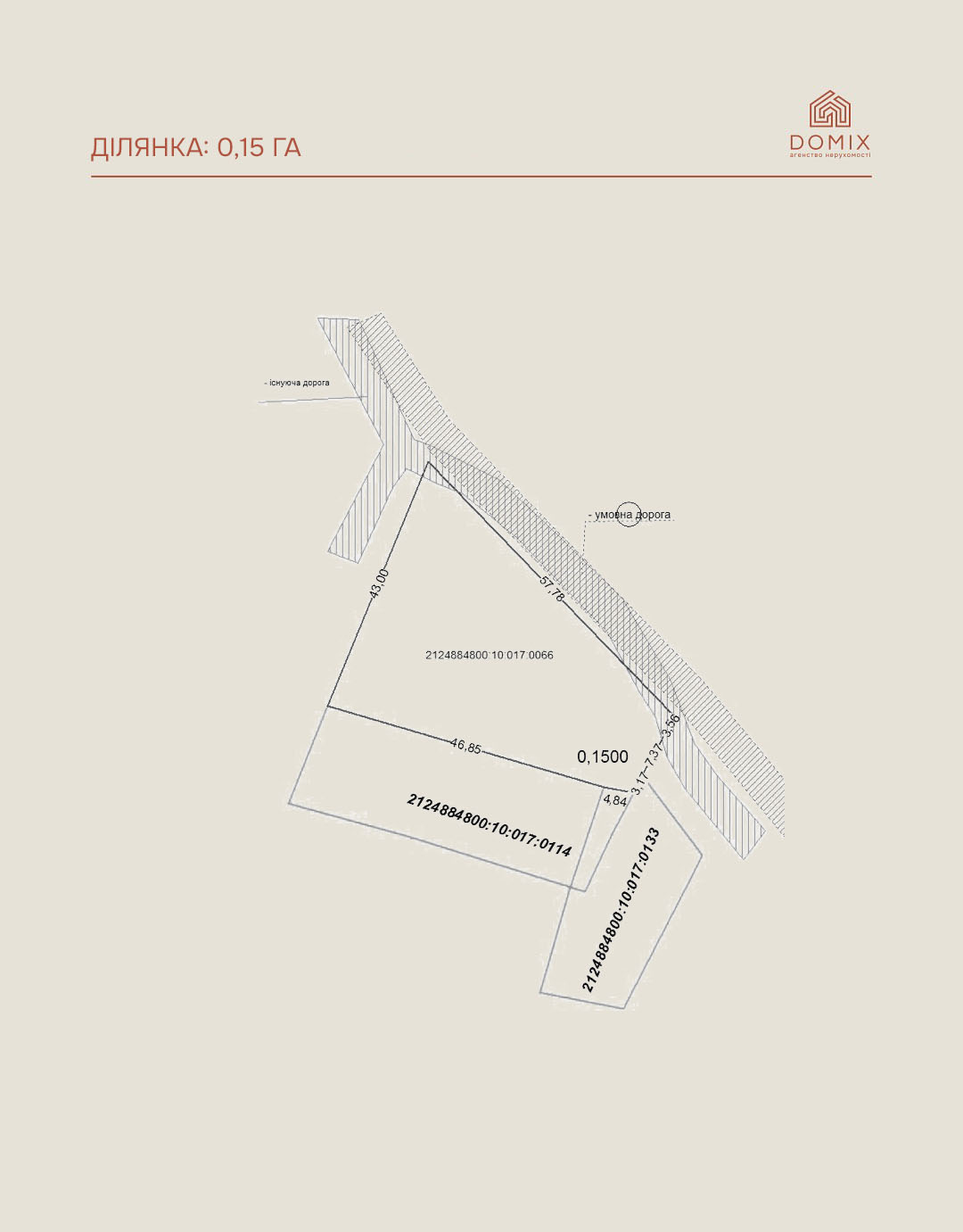 Ділянка 0,15 га
